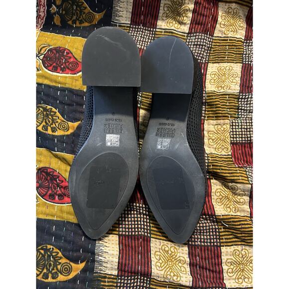 Eileen Fisher Gabby Block Knit Heels, Sz 9, MSRP $185 - Picture 4 of 7